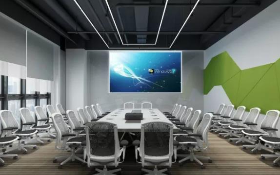 青島時(shí)代國際廣場(辦公寫字樓)辦公室裝飾效果圖